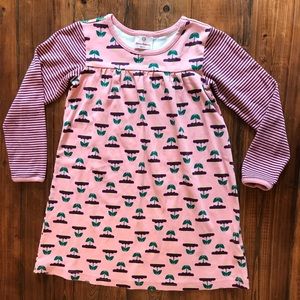 Hanna Anderson Long Sleeve Dress 6/7